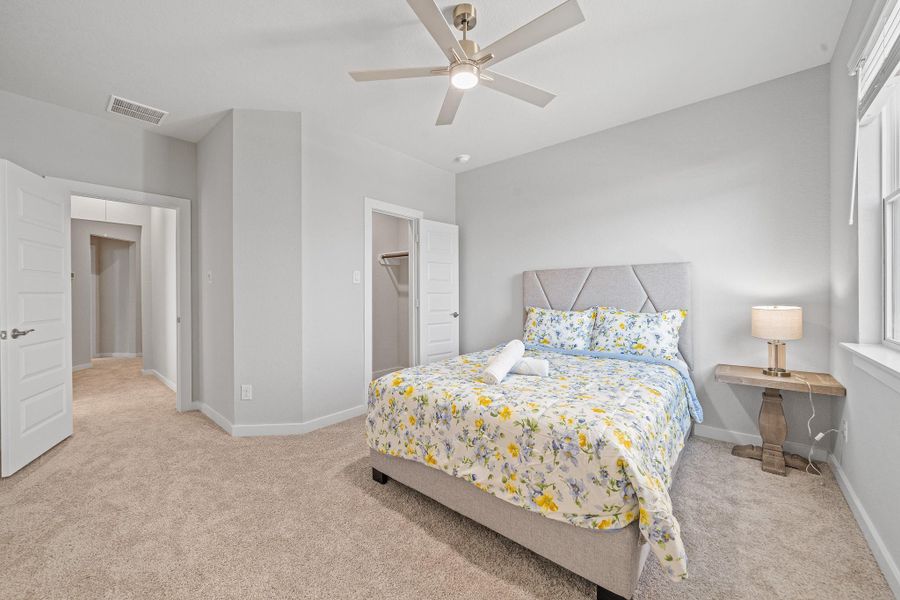 Furnished interior view inside a new home in Morton Creek Ranch, Katy (Image 13).