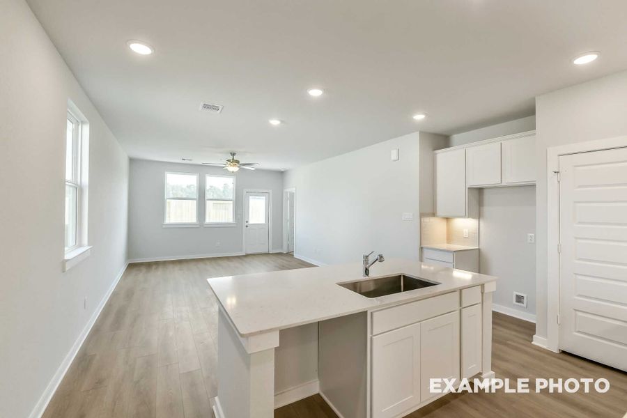 Representative furnished interior of a home built from the The Colorado F by Davidson Homes LLC in Spring Branch Crossing, Conroe (Image 11).