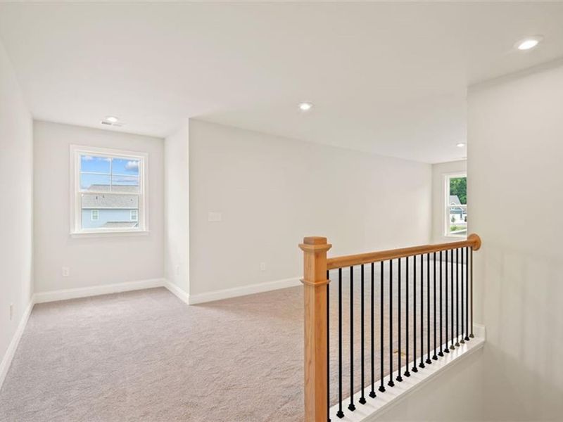 Spacious, unfurnished interior of a new home in Wehunt Meadows, Hoschton (Image 25). Spacious, unfurnished interior of a new home in Wehunt Meadows, Hoschton (Image 25).