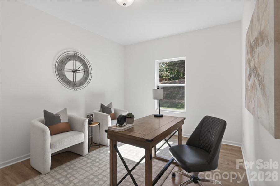 Furnished interior view inside a new home in Morrow Brook, Albemarle (Image 27).