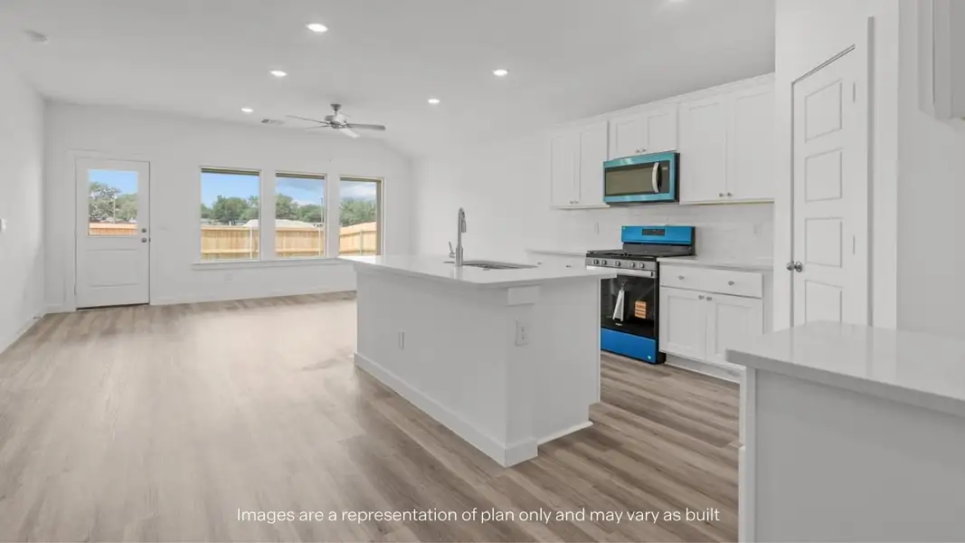 Furnished interior view inside a new home in Terra Vista, Lubbock (Image 4). Furnished interior view inside a new home in Terra Vista, Lubbock (Image 4).