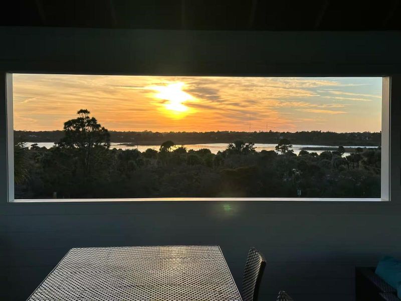 cottage upper level sunset view of prese cottage upper level sunset view of prese