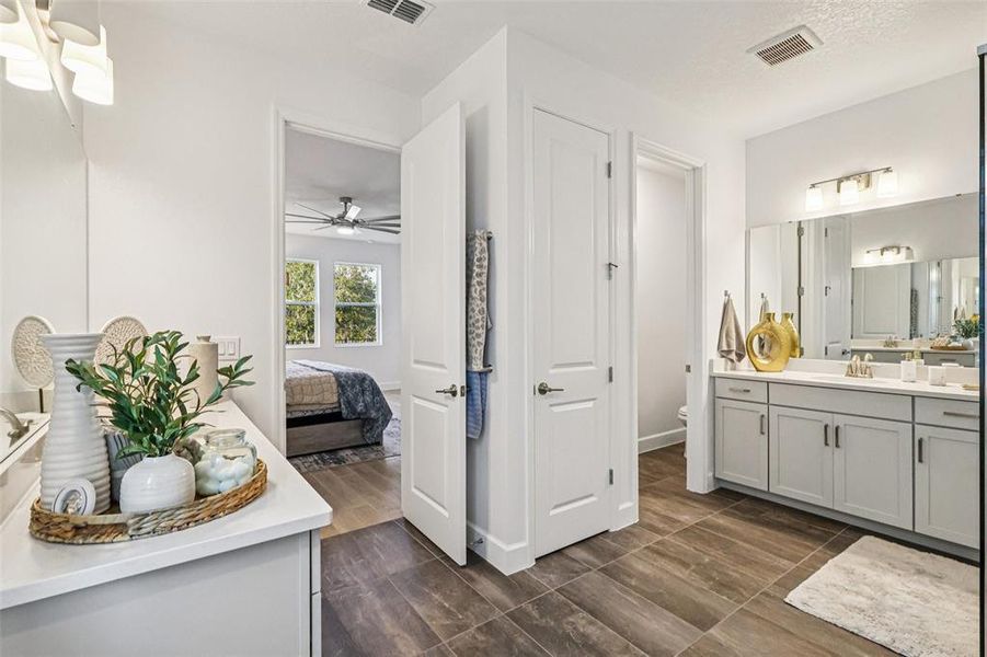 Furnished interior view inside a new home in , Apopka (Image 14).