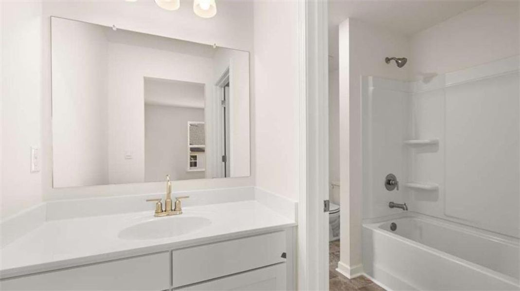 Furnished interior view inside a new home in Wildwood, Covington (Image 12).