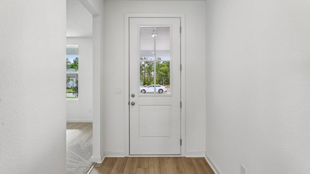Fleetwood Floor Plan Interior Entry by DRB Homes in Panther Creek in Jacksonville, FL