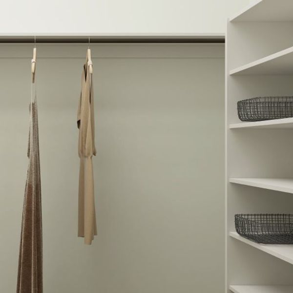 Walk-in closet interior