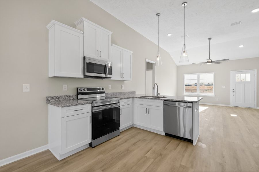 Furnished interior view inside a new home in Legacy Preserve, Tullahoma (Image 7).