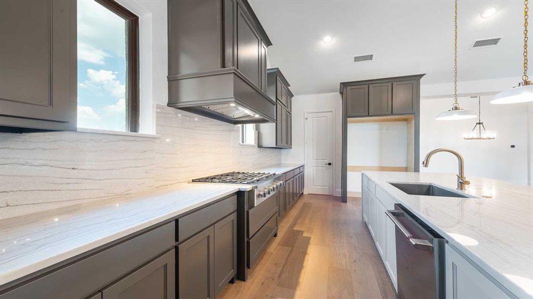 Furnished interior view inside a new home in Adkins Park 70', Hurst (Image 4).
