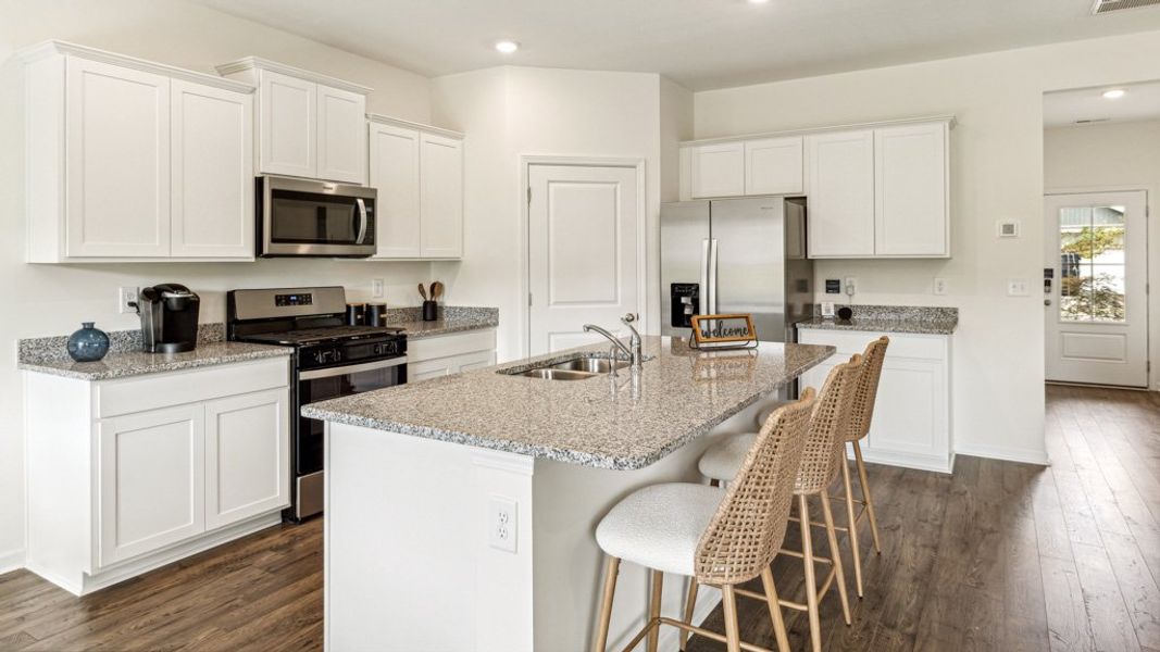 Furnished interior view inside a new home in Millstone Village, Morristown (Image 3).