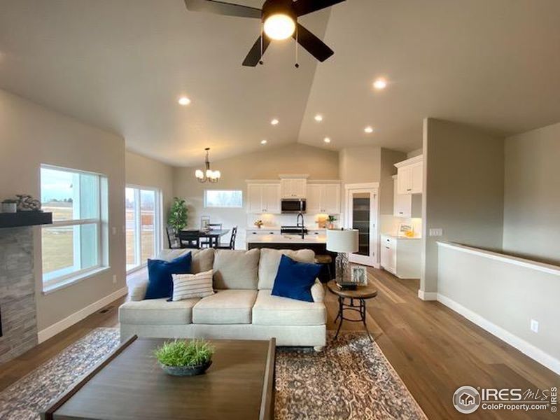 Furnished interior view inside a new home in , Wellington (Image 3). Furnished interior view inside a new home in , Wellington (Image 3).
