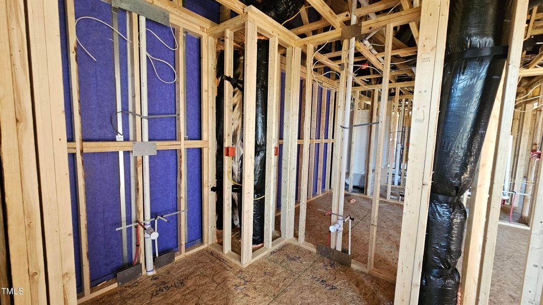 In-progress construction of a new home in Springvale, Willow Spring, NC (Image 43). In-progress construction of a new home in Springvale, Willow Spring, NC (Image 43).