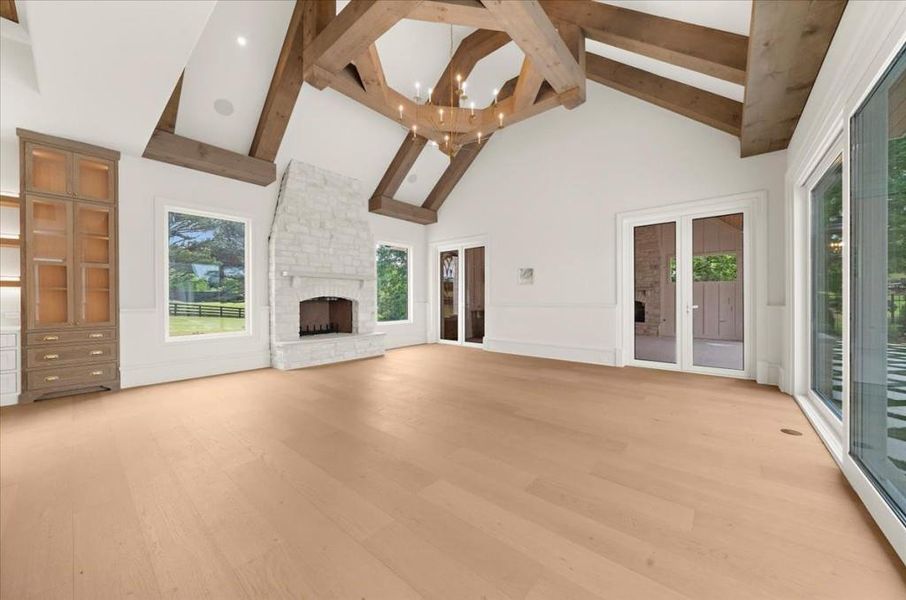 Spacious, unfurnished interior of a new home in , Canton (Image 92).