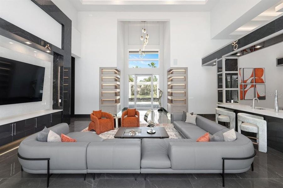 Furnished interior view inside a new home in , Ormond Beach (Image 53).