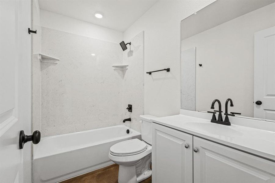 Furnished interior view inside a new home in , Dodd City (Image 6).