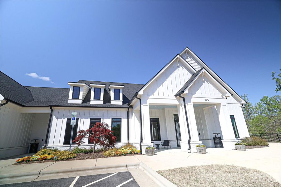 Front exterior of a new home in , Denver, NC, highlighting curb appeal (Image 15).