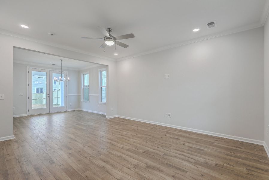 Spacious, unfurnished interior of a new home in Windsor Crossing, North Charleston (Image 11). Spacious, unfurnished interior of a new home in Windsor Crossing, North Charleston (Image 11).
