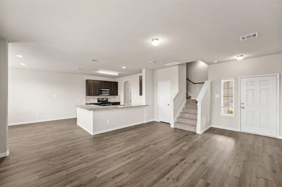 Photos are a representation of the floor plan. Options and interior selections will vary.