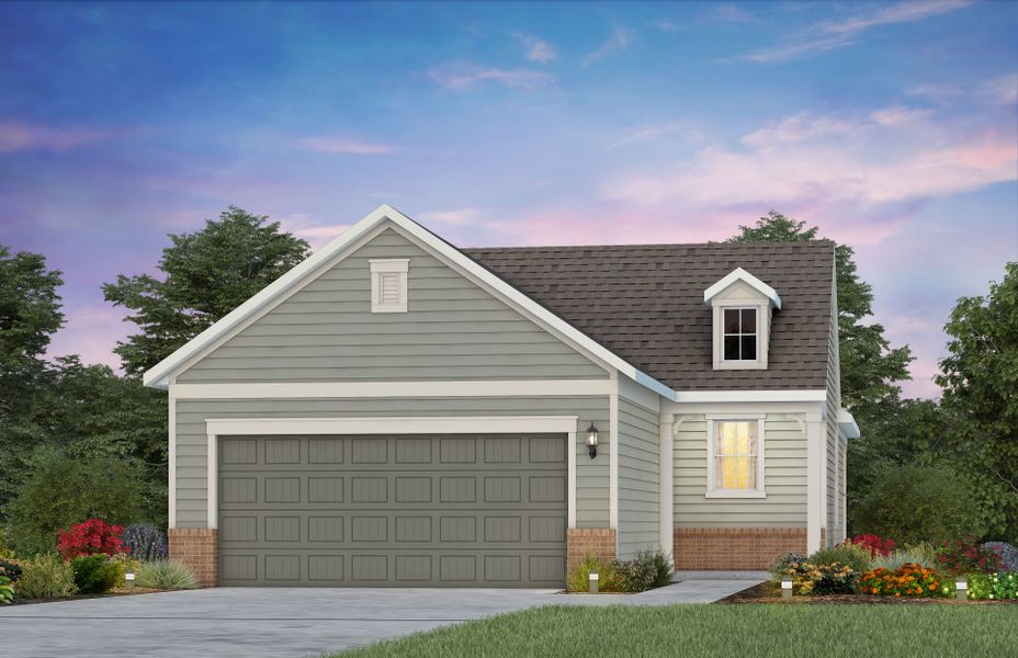 Representative exterior photo of a completed home built from the Alpine by Del Webb in Del Webb Ocean Isle Beach, Shallotte, NC (Image 23).