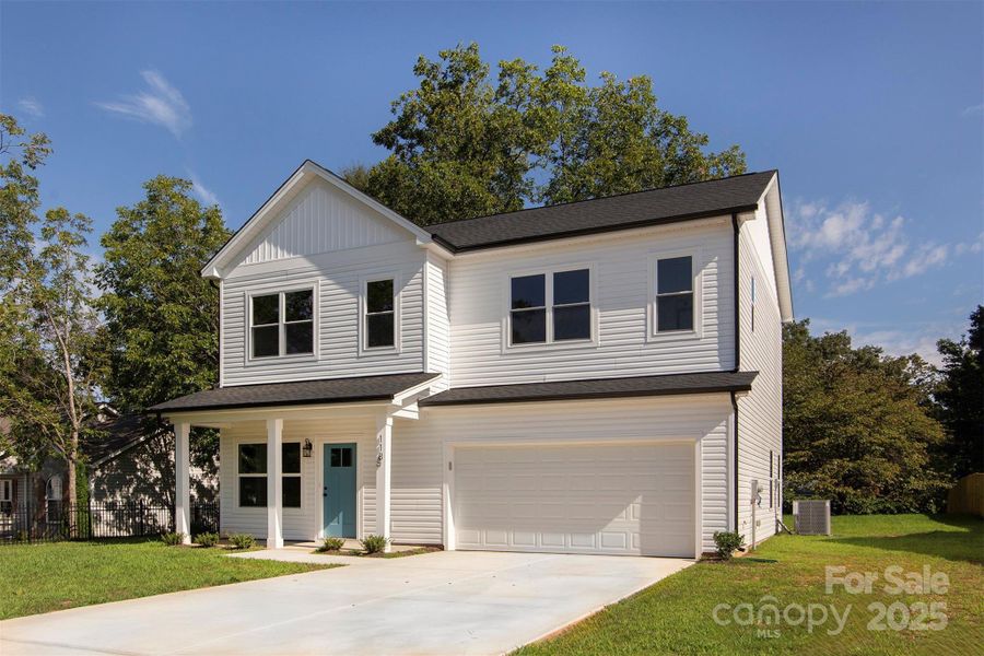 Front exterior of a new home in , Stanley, NC, highlighting curb appeal (Image 20).