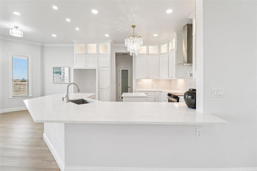 Furnished interior view inside a new home in , Leonard (Image 5). Furnished interior view inside a new home in , Leonard (Image 5).