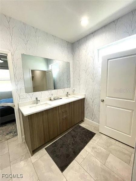 Furnished interior view inside a new home in , Port Charlotte (Image 12). Furnished interior view inside a new home in , Port Charlotte (Image 12).