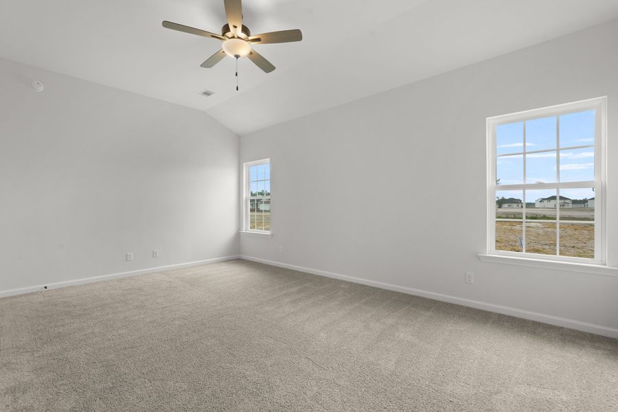 Representative unfurnished interior of a home built from the The Stafford by RTS Homes in Doctor's Creek, Ludowici (Image 33).