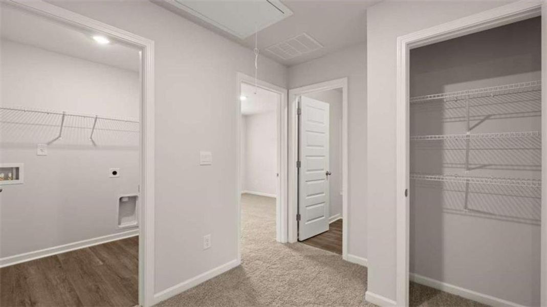 Spacious, unfurnished interior of a new home in Willowbrook, Winder (Image 20). Spacious, unfurnished interior of a new home in Willowbrook, Winder (Image 20).