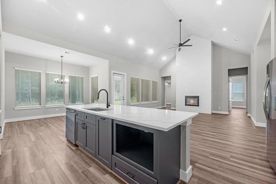 Furnished interior view inside a new home in , Dayton (Image 7).