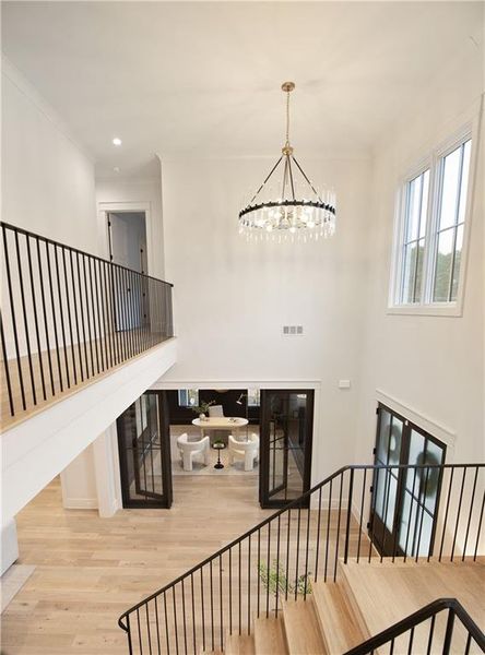 Furnished interior view inside a new home in , Alpharetta (Image 37). Furnished interior view inside a new home in , Alpharetta (Image 37).