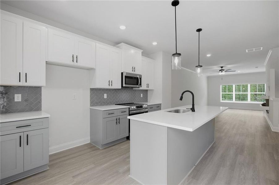 Furnished interior view inside a new home in , Mableton (Image 6).