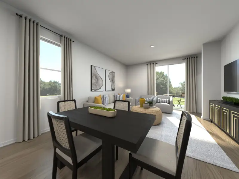 Furnished interior view inside a new home in Oakfield Trails - Premier Series, Parrish (Image 3).