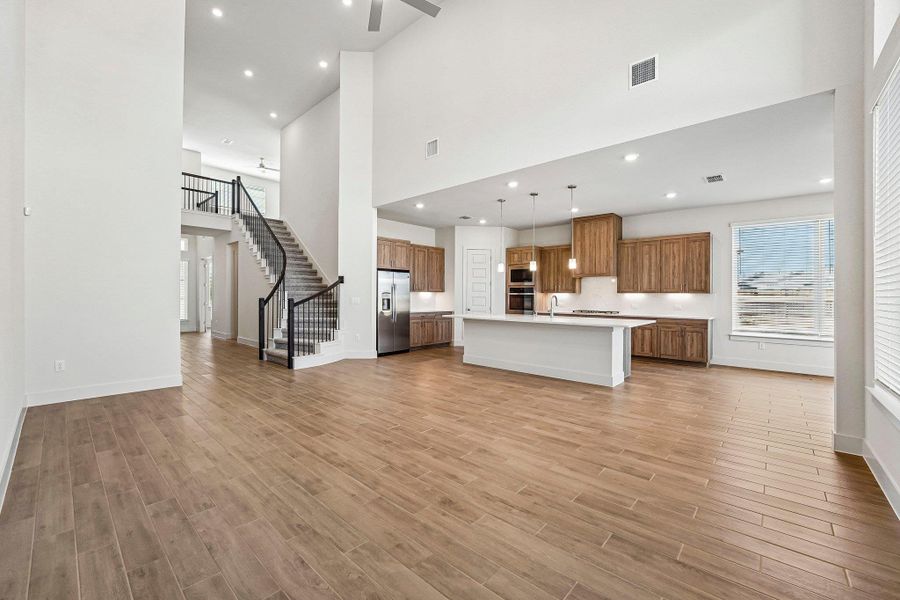 Furnished interior view inside a new home in Sunfield, Buda (Image 12).