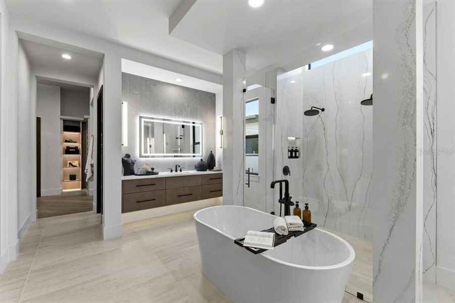 Furnished interior view inside a new home in , Venice (Image 12). Furnished interior view inside a new home in , Venice (Image 12).