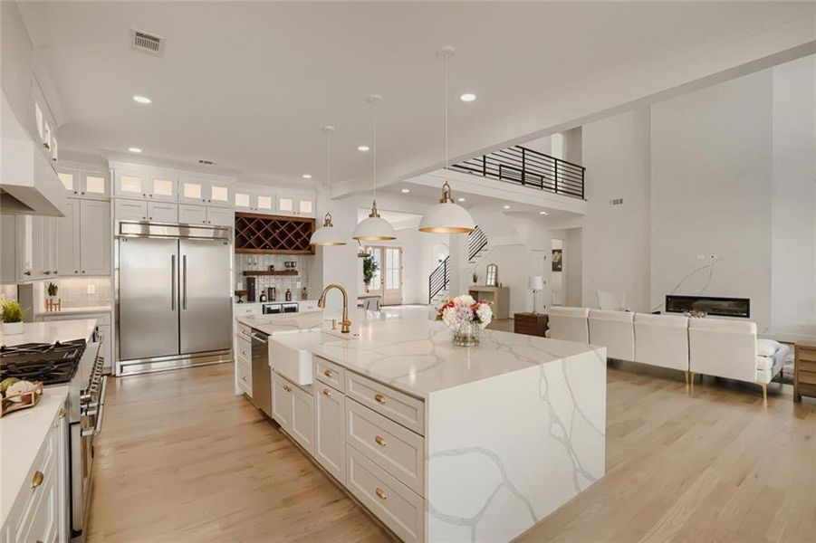 Furnished interior view inside a new home in , Grayson (Image 13).