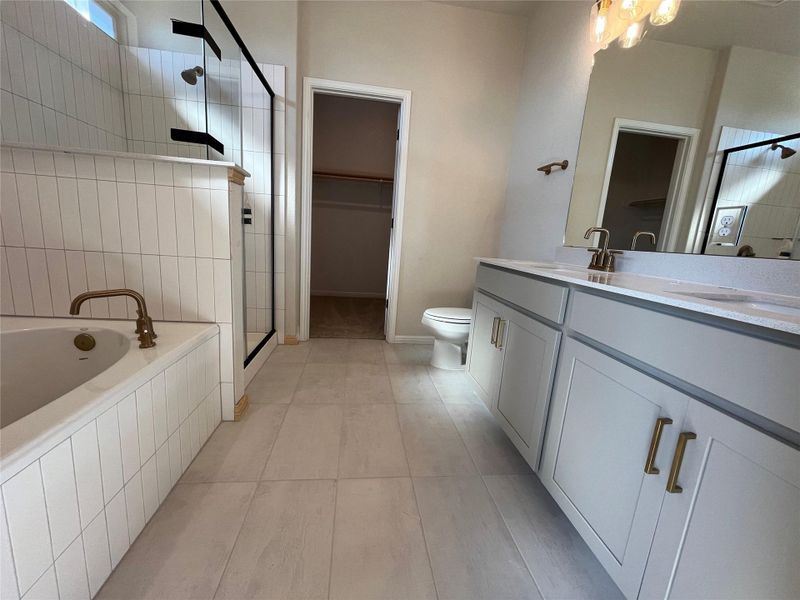 Furnished interior view inside a new home in The Cottages at Lariat, Liberty Hill (Image 10).