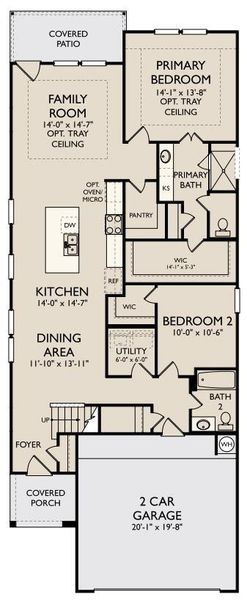 2D floor plan layout of this home in Bergamo, Katy, TX (Image 4). 2D floor plan layout of this home in Bergamo, Katy, TX (Image 4).