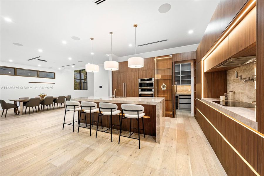 Furnished interior view inside a new home in , Miami (Image 3). Furnished interior view inside a new home in , Miami (Image 3).