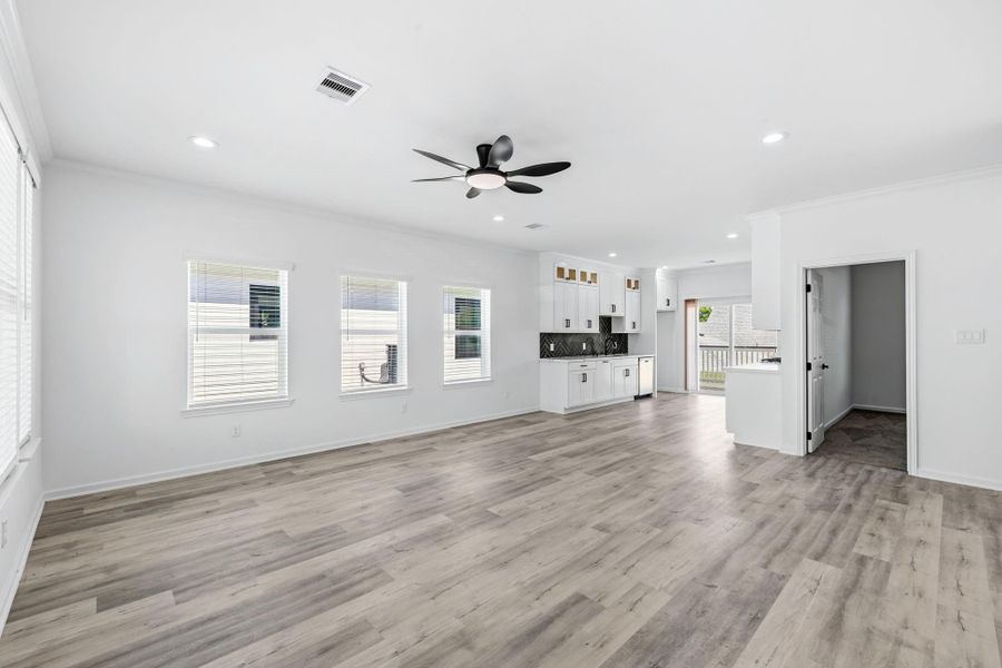 Spacious, unfurnished interior of a new home in , La Porte (Image 22). Spacious, unfurnished interior of a new home in , La Porte (Image 22).