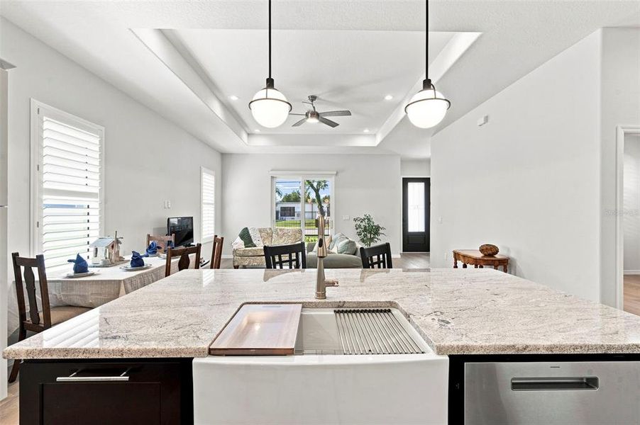 Furnished interior view inside a new home in , Dunedin (Image 6).