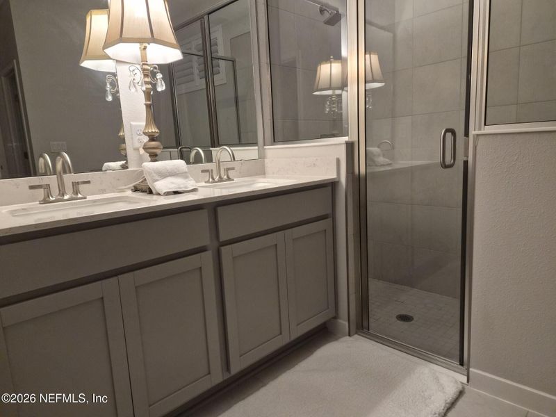 Furnished interior view inside a new home in Condo Collection at Grand Vue at Interlocken, Fernandina Beach (Image 13).