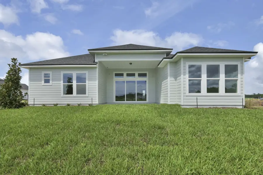 Representative exterior details of a home built from the Tomoka by Riverside Homes in Sagebrush at EverRange, Jacksonville (Image 34).