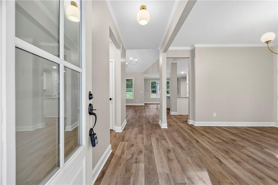 Spacious, unfurnished interior of a new home in , Nicholson (Image 45).