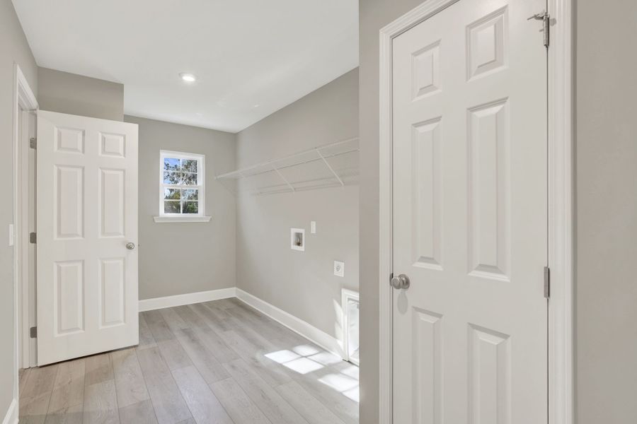 Hudson Plan Laundry Room | Functional Second-Floor Utility Space