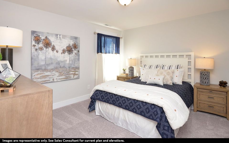 Furnished interior view inside a new home in McCain's Station, Gallatin (Image 14).