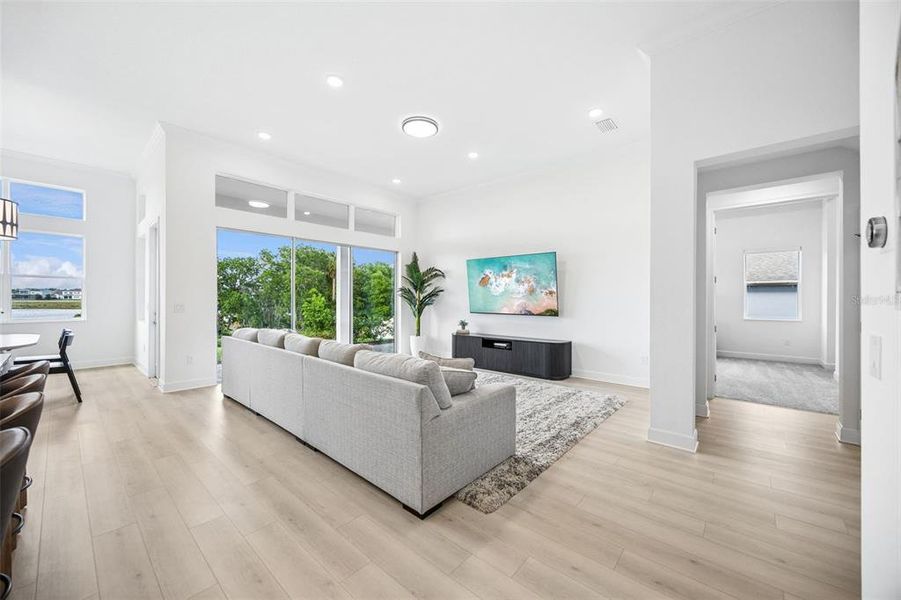 Furnished interior view inside a new home in , Winter Garden (Image 16).