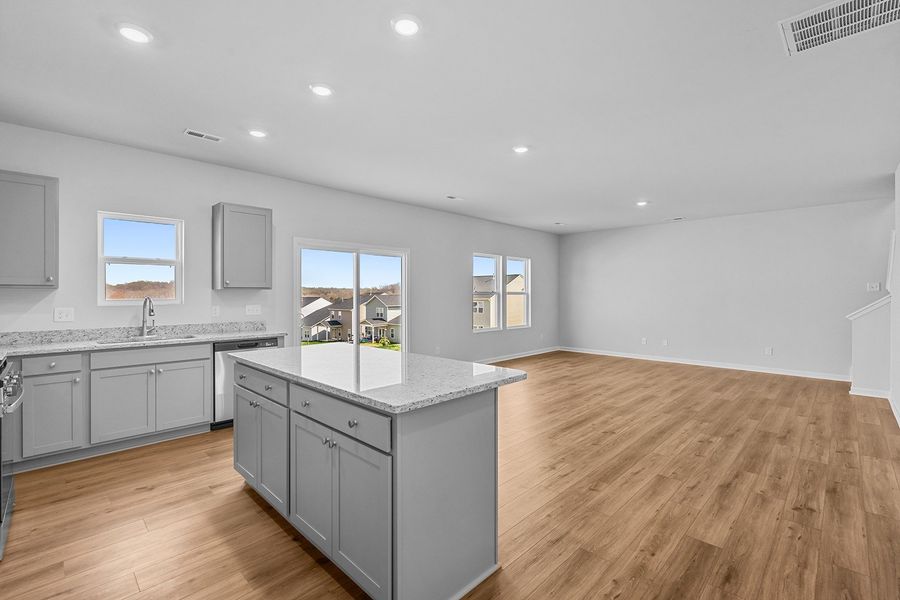 Furnished interior view inside a new home in Hanes Lake, Winston-Salem (Image 10).