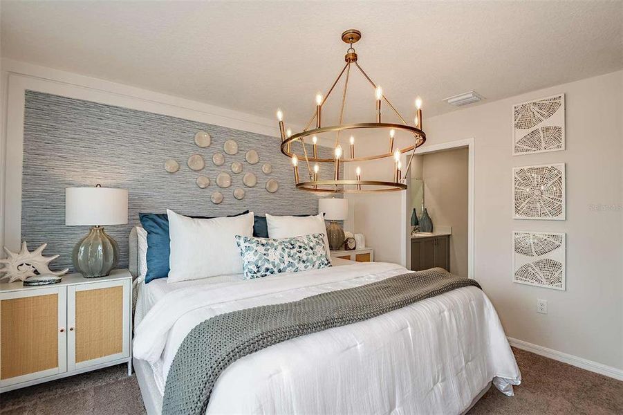 Furnished interior view inside a new home in , Haines City (Image 17). Furnished interior view inside a new home in , Haines City (Image 17).