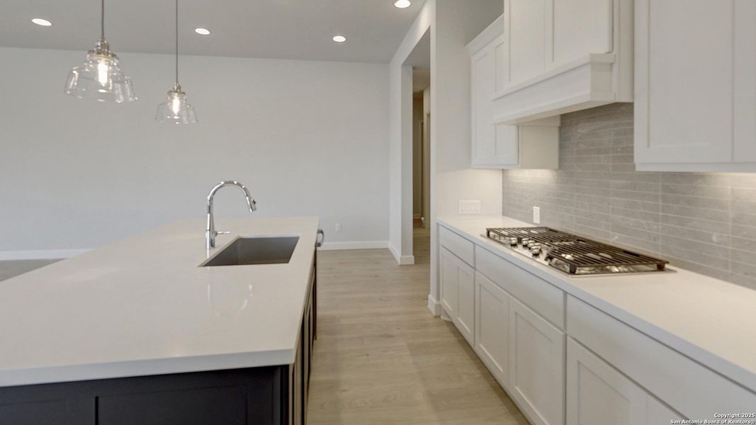 Furnished interior view inside a new home in Haby Hill 60', San Antonio (Image 6).