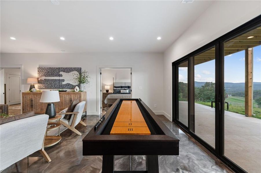 Furnished interior view inside a new home in , Morganton (Image 33).