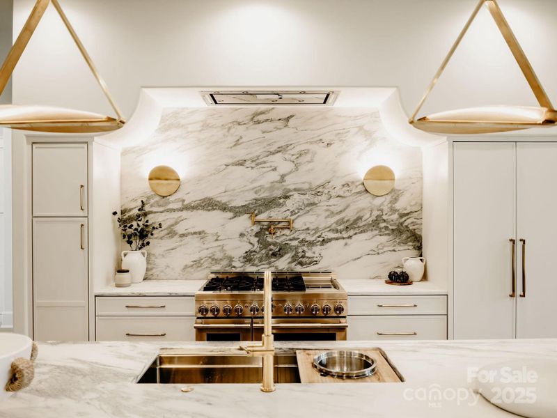 Furnished interior view inside a new home in , Charlotte (Image 8).